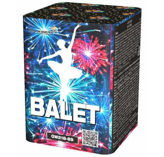 Фейерверк + фонтан GW218-89 BALET 0,8" х 11 Фейерверк + фонтан GW218-89 BALET 0,8" х 11