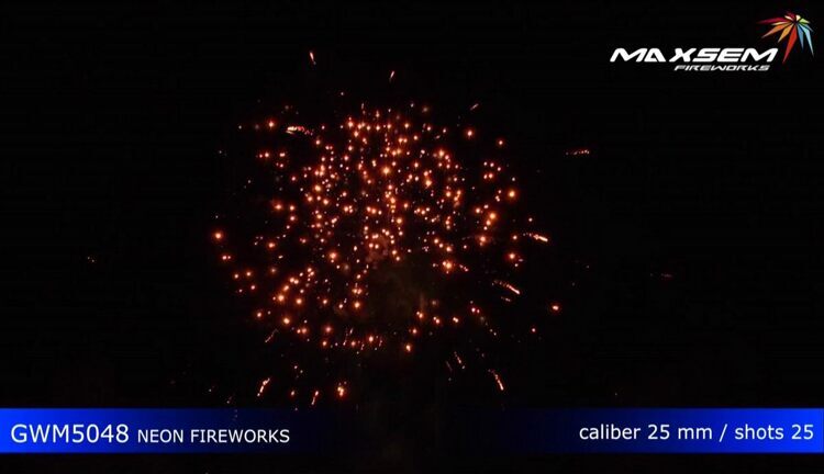 Фейерверк GWM5048 Neon Fireworks 1"х 25